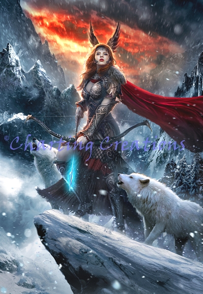 Skadi, Goddess Of The North Large